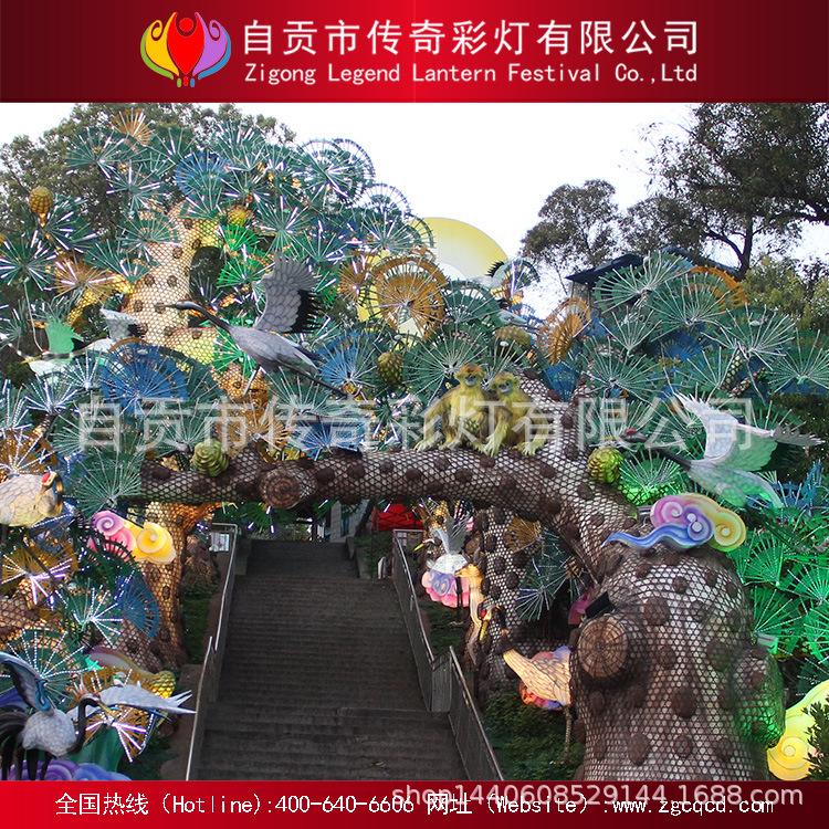 民間傳統(tǒng)手工藝精品，樹、飛禽、動物