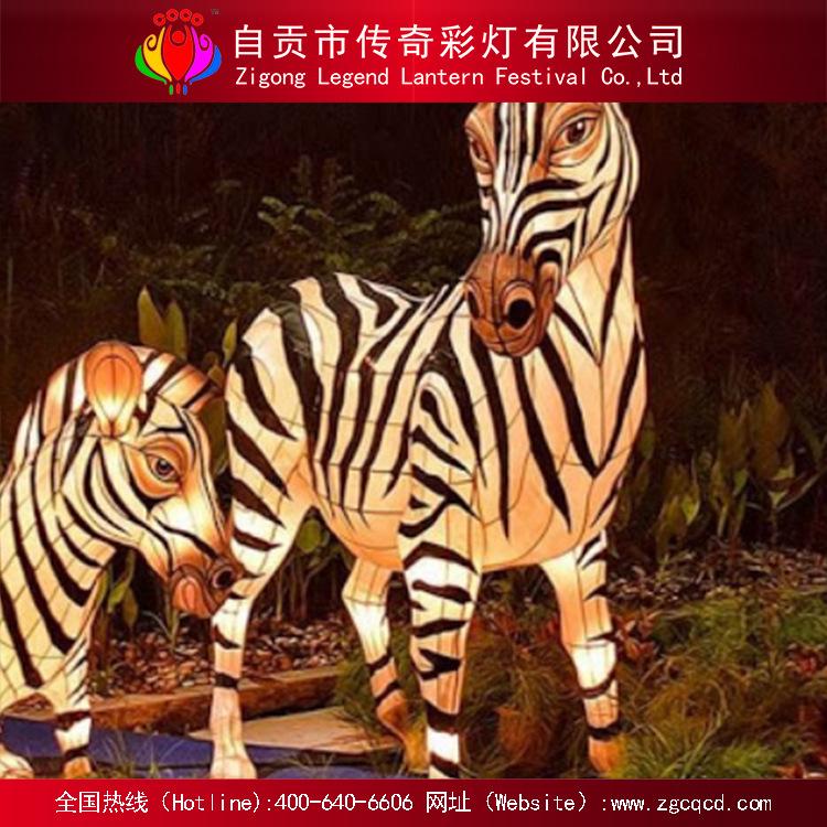 動(dòng)物主題節(jié)日裝飾戶外燈會(huì)織布卡通燈組