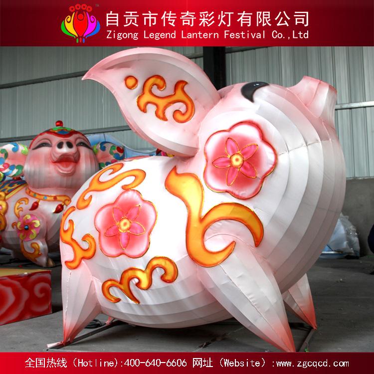 春節(jié)生肖花燈手工藝燈彩燈設(shè)計(jì)制作 自貢燈會(huì)廠家直銷