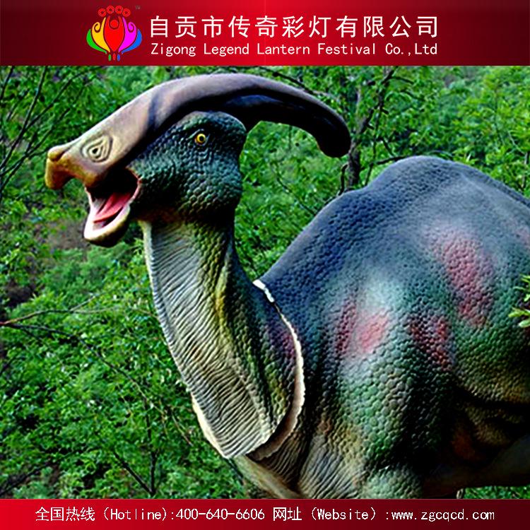 制作大型模仿恐龍雕塑 景區(qū)戶外園林美陳裝飾動(dòng)物擺件