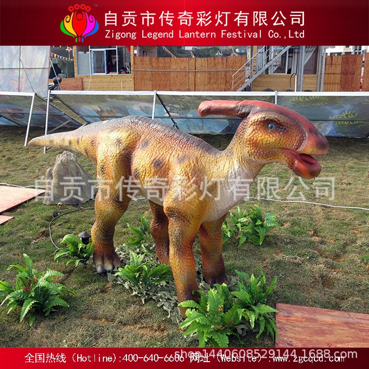春節(jié)燈會制作自貢傳統(tǒng)手工仿真恐龍