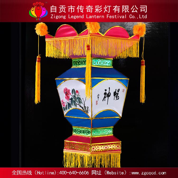 燈會(huì)燈籠 春節(jié)街道燈飾，自貢裝飾花燈宮燈