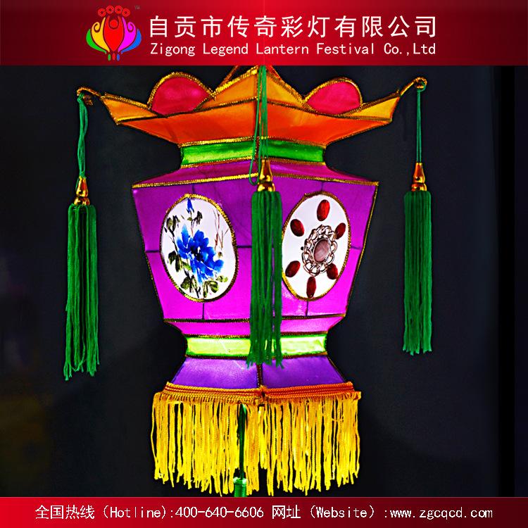 自貢廠家直銷燈會(huì)彩燈花燈造型定制民間工藝品定制