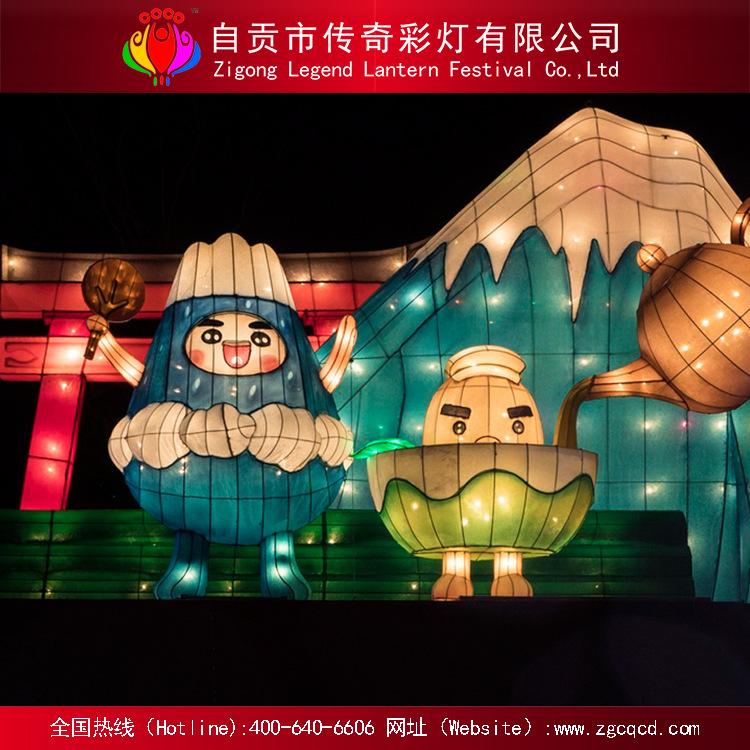 虎年卡通主題類自貢燈展 來圖定制各類自貢傳統(tǒng)節(jié)日燈會(huì)