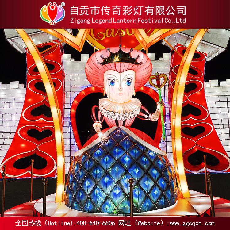 傳統(tǒng)手工藝中秋國慶春節(jié)元宵燈會(huì)設(shè)計(jì)制作圣誕主題卡通女王燈