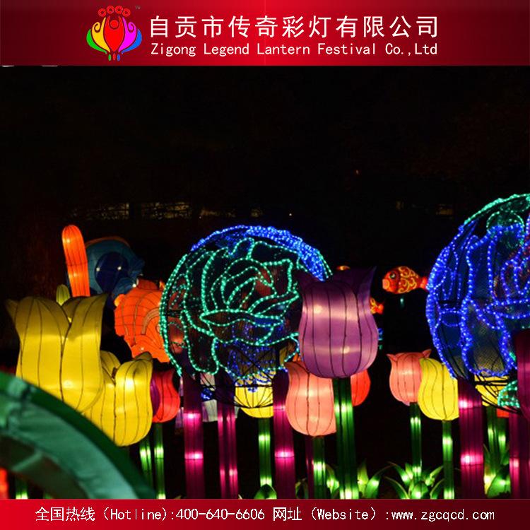 自貢廠家設計制作安裝傳統(tǒng)燈會公園節(jié)日裝飾花燈展