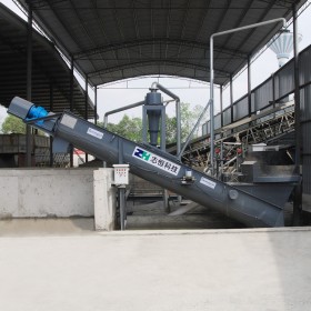 志恒砂石分離機--螺旋型，志恒同時提供振動、滾筒型