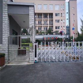 工地電動(dòng)伸縮門(mén) 移動(dòng)電動(dòng)伸縮門(mén) 電動(dòng)折疊門(mén)