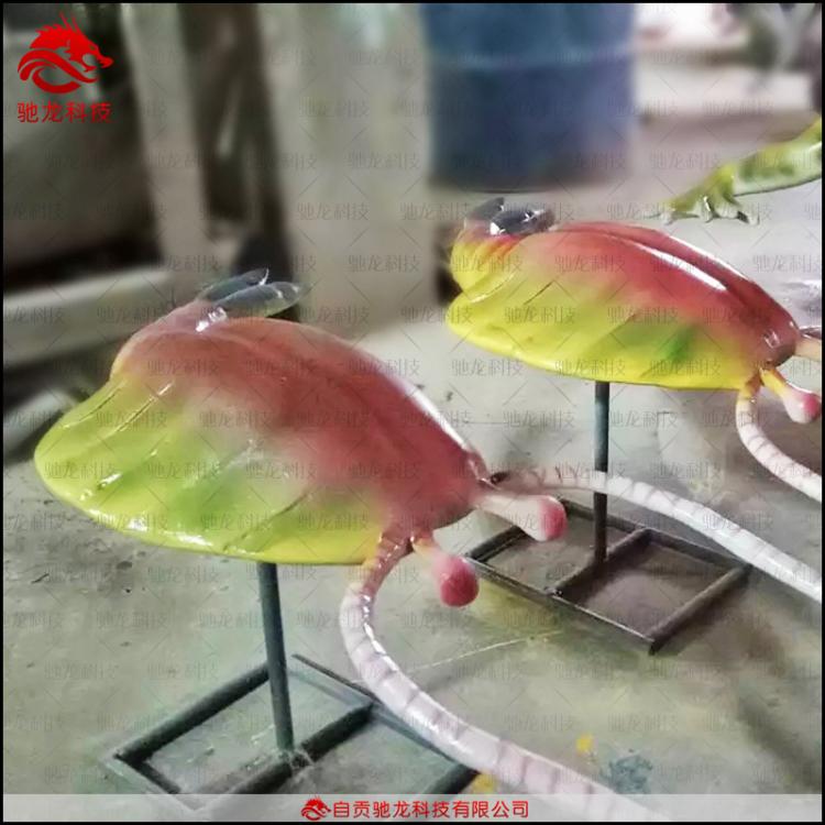 寒武紀(jì)海底無(wú)脊椎生物模型古生物魚類雕塑奇蝦三葉蟲(chóng)仿真模型公司