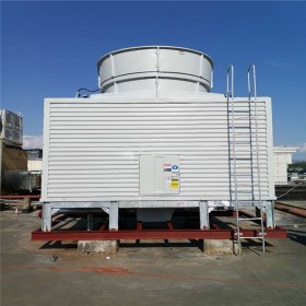 橫流方形冷卻塔大型商場酒店醫(yī)院冷庫工業(yè)廠房塔橫流低噪標準型