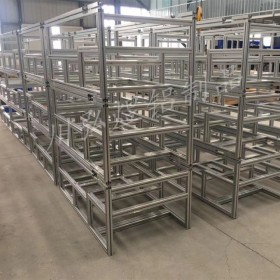 工業(yè)鋁型材框架定做 車間流水線 工作臺(tái)設(shè)備 機(jī)架鋁合金型材4040