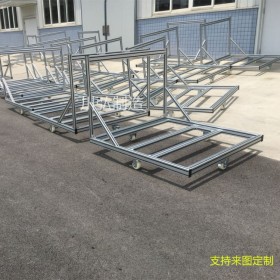 車(chē)間物料車(chē) 貨物周轉(zhuǎn)車(chē) 鋁型材手推車(chē) 可移動(dòng)車(chē)間物料車(chē)定制