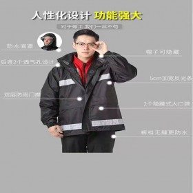 男女戶外反光安全勞保雨衣  成人摩托車電動車雨衣雨褲套裝