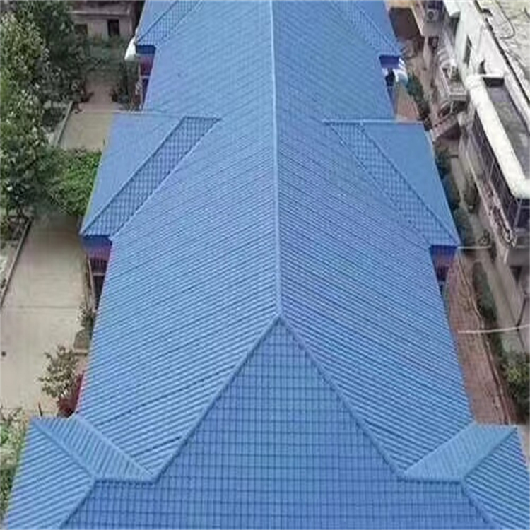 成都樹脂瓦廠家 ASA合成樹脂瓦 仿古塑膠瓦 城鄉(xiāng)風貌改造項目 新農村建設