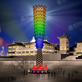 大型不銹鋼雕塑廣場標志性創(chuàng)意雕塑設(shè)計制作安裝一體