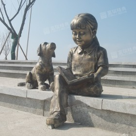 玻璃鋼雕塑擺件定制戶外大型仿銅人物廣場(chǎng)鑄銅雕像園林景觀落地