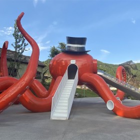 富瑞精典大型戶外不銹鋼滑梯兒童公園景區(qū)游樂設(shè)備非標(biāo)定制