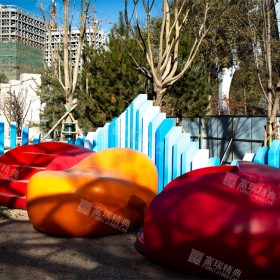 玻璃鋼樹池座椅定制戶外商場(chǎng)公園休息區(qū)異形長條坐凳園林景觀花壇