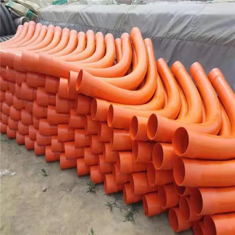 成都電力管彎頭 CPVC電力電纜護(hù)套管大彎生產(chǎn)廠(chǎng)家固地管道