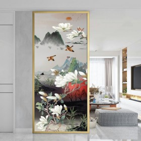 極窄輕奢超白長(zhǎng)虹玻璃門廁所衛(wèi)生間門8MM鋁合金廚房浴室洗手間10MM平開(kāi)門