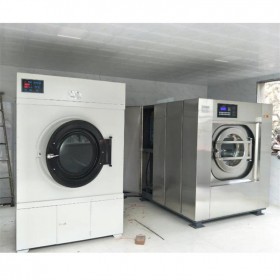 學(xué)校洗衣房洗滌設(shè)備 商用工業(yè)洗衣機 100kg 大容量 賓館酒店洗脫機 海潔