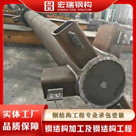 宏瑞 Q235B 工業(yè)廠房廠房加工及工程，鋼構(gòu)加工廠，鋼構(gòu)安裝，箱型柱
