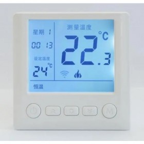 新款暗裝溫控器、中央空調(diào)雙溫家用智能溫控器系列 空調(diào)地暖四管制液晶溫控器