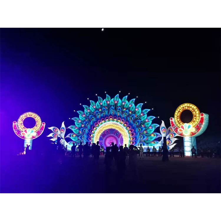 春節(jié)元宵節(jié)花燈制作 兔年彩燈造型設(shè)計(jì) 節(jié)日燈會(huì)會(huì)展