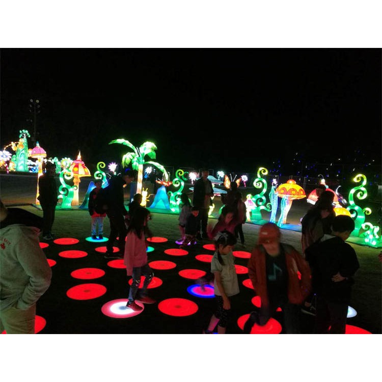 花燈 華誼定制鐵藝春節(jié)花會(huì)燈光裝飾 中秋節(jié)夜景布置