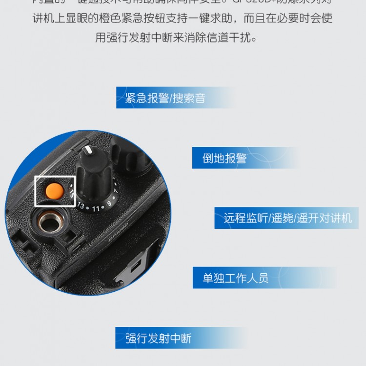 對講機(jī)批發(fā)GP328D+摩托羅拉防爆對講機(jī)防爆郫都專賣店 手持?jǐn)?shù)字對講機(jī)配件型號齊全