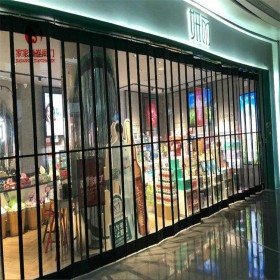 成都商場水晶折疊門  寫字樓水晶折疊門廠家  批發(fā)水晶折疊門價格 現(xiàn)貨供應 支持定制
