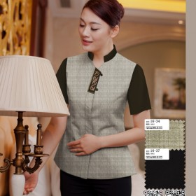 點(diǎn)贊踩 成都西服定做 酒店前臺(tái)工作服定做 佳仕特服飾私人定制