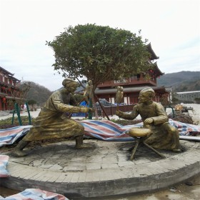 水泥直塑浮雕   戶(hù)外外墻背景墻浮雕   園林景觀(guān)水泥人物雕塑