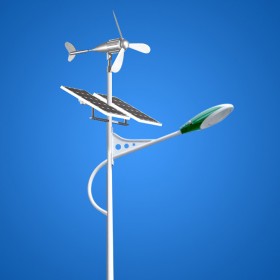 太陽能風力風光互補LED路燈 易安裝戶外 支持定制