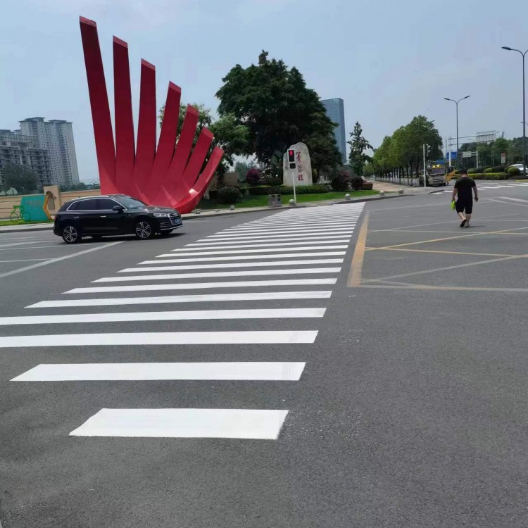 道路熱熔標(biāo)線劃線 劃線工程承接 公路標(biāo)線施工-立人建設(shè)