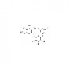 【樂(lè)美天】苔黑酚龍膽二糖苷   CAS No：164991-86-0  HPLC≥98%   20mg/支   分析標(biāo)準(zhǔn)品/對(duì)照品