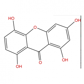 【樂(lè)美天】去甲基雛葉龍膽酮（Tetrahydroxyxanthone） | CAS No：2980-32-7  HPLC≥98%	10mg/支 分析標(biāo)準(zhǔn)品/對(duì)照品