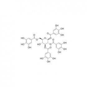 【樂(lè)美天】1,2,3,6-四-O-沒(méi)食子酰-β-D-葡萄糖 | CAS No：79886-50-3   HPLC≥98%  10mg/支分析標(biāo)準(zhǔn)品對(duì)照品