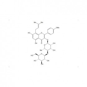 【樂美天】寶藿苷VII（Baohuoside VII） CAS No：119730-89-1   HPLC≥98%  5mg/支 分析標(biāo)準(zhǔn)品/對照品