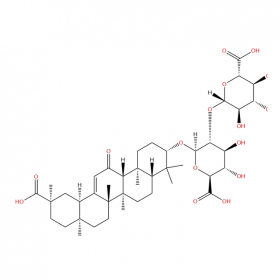 【樂(lè)美天】18β,20α-甘草酸（(18β,20α)-Glycyrrhizic acid）  CAS No：118441-85-3 HPLC≥98% 5mg/支分析標(biāo)準(zhǔn)品/對(duì)照品