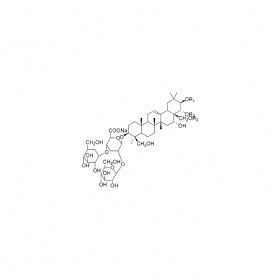 【樂美天】七葉皂苷鈉  CAS ：20977-05-3   HPLC≥98%  100mg/支 分析標(biāo)準(zhǔn)品/對照品