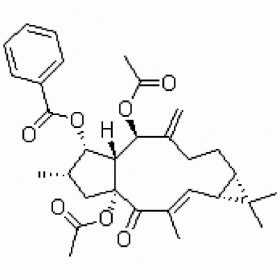 【樂美天】千金子二萜醇二乙酰苯甲酰酯  218916-52-0  HPLC≥98%  20mg/支  中藥對(duì)照品/標(biāo)準(zhǔn)品
