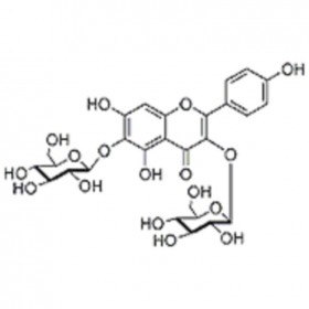 【樂(lè)美天】6-羥基山奈酚-3,6-二-O-葡萄糖苷  142674-16-6  HPLC≥98%  5mg/支標(biāo)準(zhǔn)品對(duì)照品