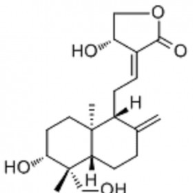 【樂(lè)美天】穿心蓮內(nèi)酯  CAS號(hào)：5508-58-7  HPLC≥98%  20mg/支中藥對(duì)照品標(biāo)準(zhǔn)品