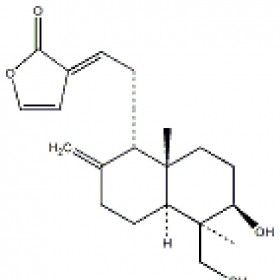 【樂(lè)美天】脫水穿心蓮內(nèi)酯  CAS號(hào)：134418-28-3 HPLC≥98%  20mg/支  中藥對(duì)照品標(biāo)準(zhǔn)品