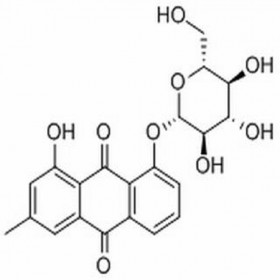 【樂美天】大黃酚-8-O-葡萄糖苷 CAS號：13241-28-6   HPLC≥98%  20mg/支中藥對照品標(biāo)準(zhǔn)品