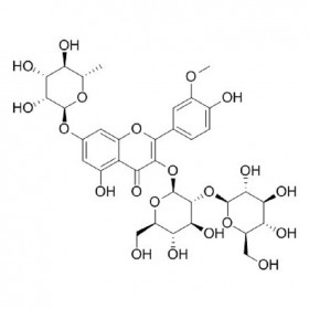 【樂美天】異鼠李素 -3-O-槐二糖-7-O-鼠李糖苷  41328-75-0  HPLC≥98%   5mg/支標準品