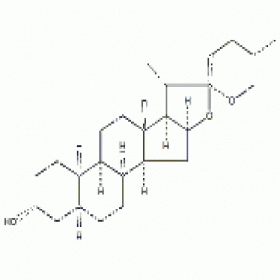 【樂美天】菝葜皂苷元 126-19-2 HPLC≥98%  20mg/支 分析標準品/對照品