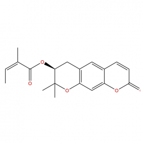 【樂美天】紫花前胡醇當(dāng)歸酸酯	Decursinol angelate	130848-06-5	HPLC≥98%	20mg/支分析標(biāo)準(zhǔn)品/對照品