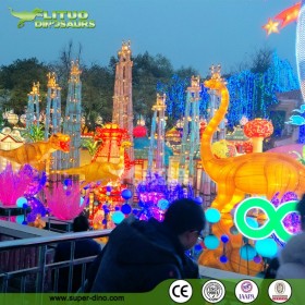 大型文旅項(xiàng)目夜游彩燈設(shè)計(jì)制作自貢彩燈生產(chǎn)主題式節(jié)慶燈會